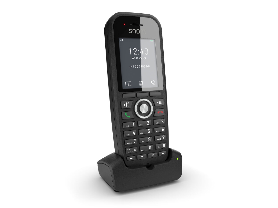 Teléfono Inalámbrico SNOM M30 (Negro)