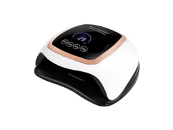 Lámpara de uñas UV LED automática GOKOCO con 4 temporizadores para esmalte en gel, secado rápido con sensor y ajustes de tiempo regulables.