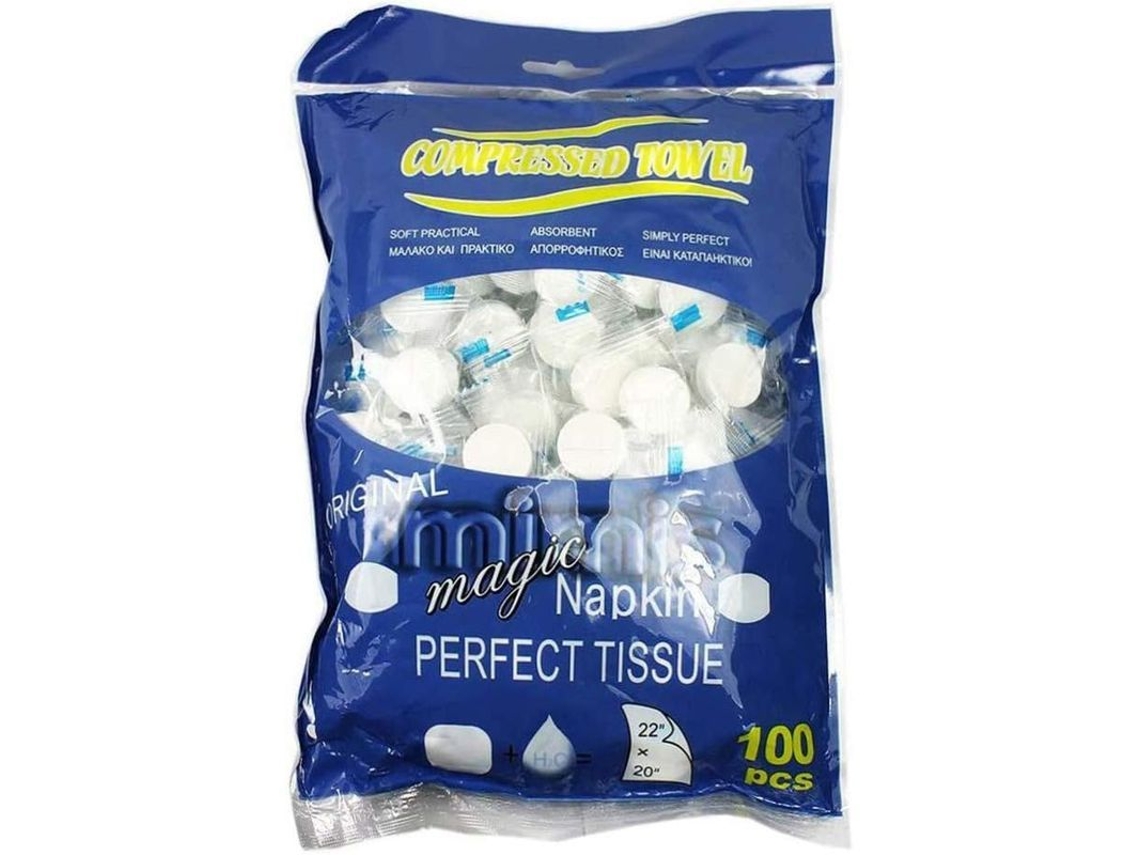 Rebe-toallas Comprimidas Desechables Talla Mini 100% Algodón Portátiles Para Viajes Cuidado Facial