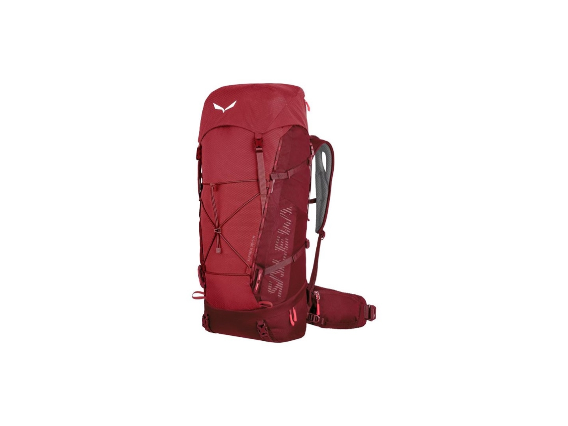 Mochila Alptrek 38 para mujer Pompeya Red Syrah Salewa Slw