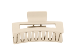 Pinzas De Clavo De Banano De Resina Antideslizantes Para Pelo Grueso Con Agarre Fuerte, Color Beige