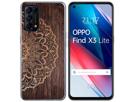Carcasa Oppo Find X3 Lite TUMUNDOSMARTPHONE Dibujos Multicolor