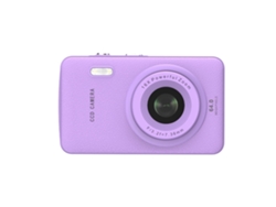 Cámara Digital Veanxin Cámara Digital Compacta 1080p Hd, 32 Gb De Memoria, Zoom 16x, Enfoque Automático, Pantalla Lcd Morada