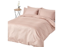 Homescapes Mink European Size Egyptian Cotton Duvet Cover Set 1000 Thread Count, 240 X 220 Cm