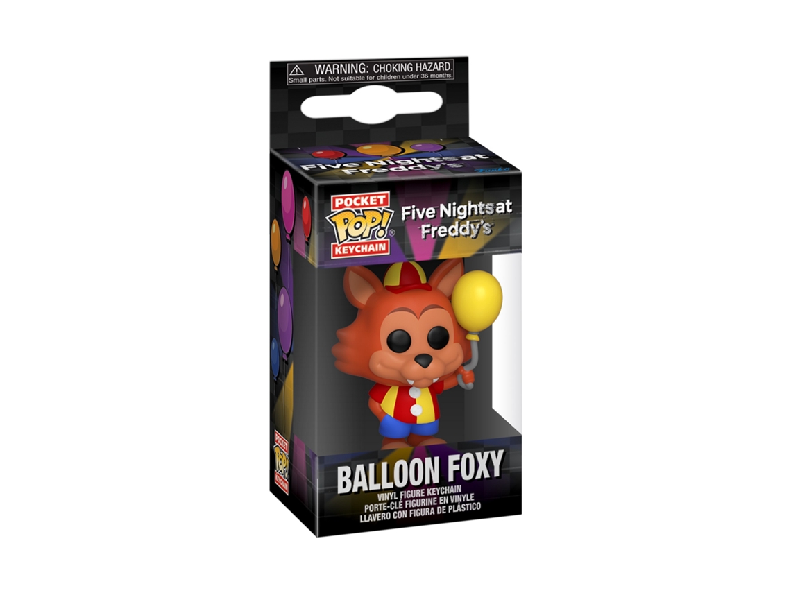 POP KEYCHAIN: FNAF SB- BALLOON FOXY