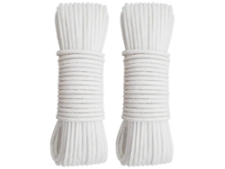 Cuerda De Polipropileno, 2 Piezas 10 M Grosor 4 Mm, Trenzada Resistente, Para Camping, Jardinería Y Manualidades