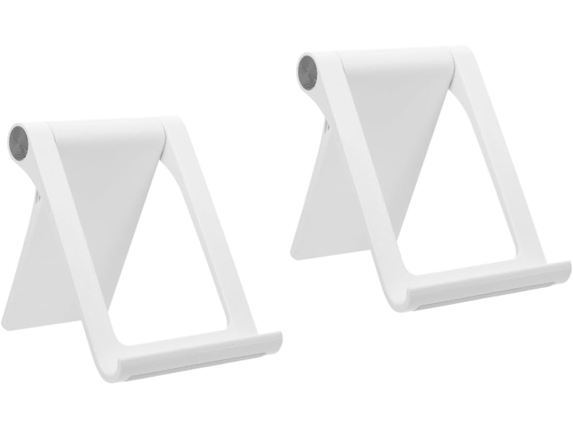 Soporte Plegable Antideslizante De 2 Piezas Para Teléfono, Escritorio, Smartphone Y Tableta.
