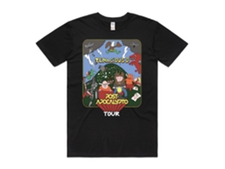 Camiseta unisex para adultos de la gira Post Apocalypto de Tenacious D, modelo ROCKINSTONE. Más vendida. Talla: XL