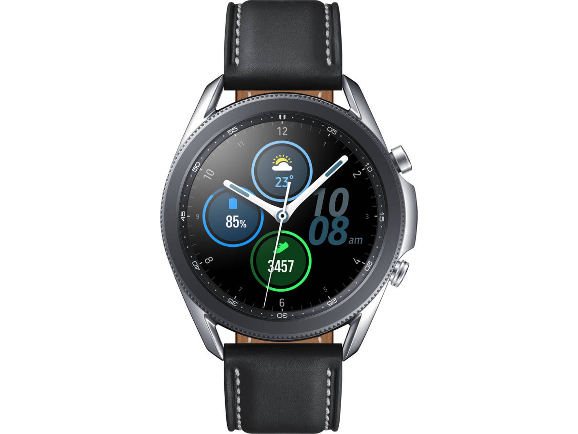 Smartwatch SAMSUNG Galaxy Watch 3 BT 45mm Plateado Worten.es