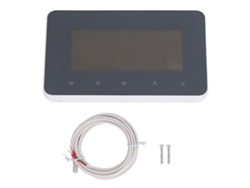 Termostato Inteligente Programável Com Sensor De Temperatura Ntc E Tela Touchscreen Lcd Para Ar Condicionado