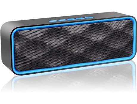 Altavoz Portátil Bluetooth Inalámbrico Bluetooth 4.2 Subwoofer Hd Sonido Estéreo Manos libres Teléfono Fm Radio Soporte de tarjeta TF para Iphone I...