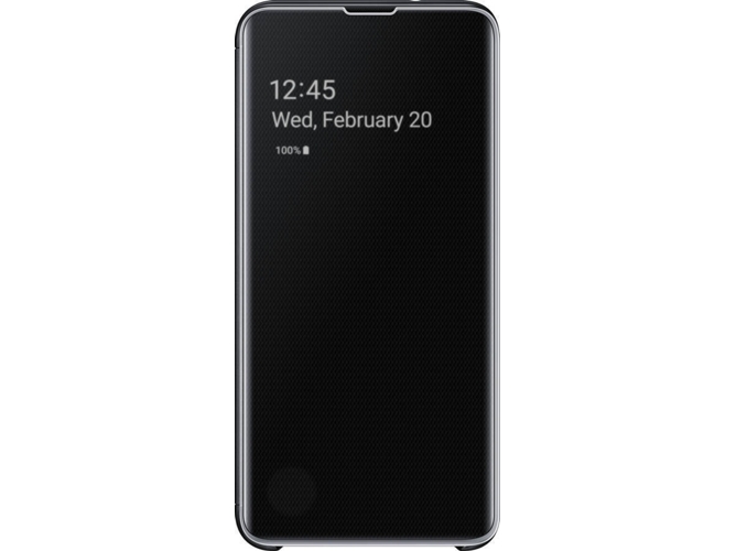 Funda SAMSUNG Galaxy S10E Clear View Negro