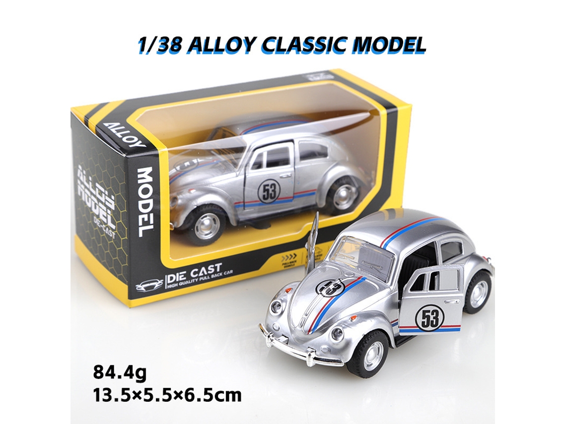 Modelo De Coche De Metal Fundido A Escala 1/38, Modelo De Coche Clásico, Juguete Para Niños