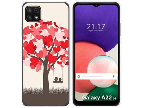 Carcasa Samsung Galaxy A22 5G TUMUNDOSMARTPHONE Dibujos Multicolor