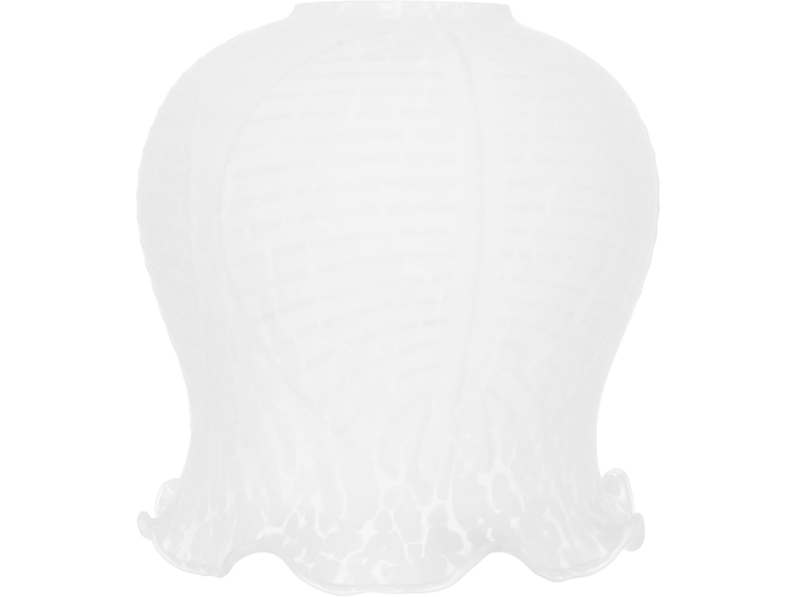 Lámpara De Mesa Colgante De Cristal Con Estampado Floral Y Fácil Instalación.