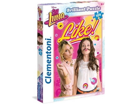 Puzzle SOY LUNA 104P Glitter Soy Luna (Edad MÁÂÁÂÁÂÁ nima: 6 AÁÂÁÂÁÂÁ±os)