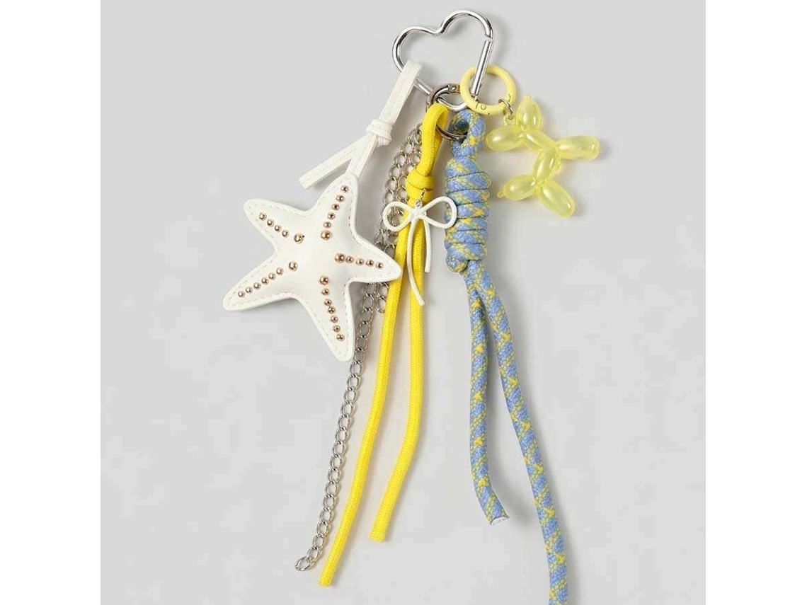 Charm Colgante Estrella De Mar — Llavero Decorativo