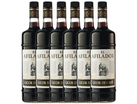 Cachaza EL AFILADOR El Afilador El Afilador Licor De Café (0.7 L - 6 unidades)