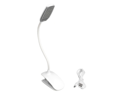 2026-lámpara De Mesa Con Clip Led Plegable 28leds Protectora De Ojos Usb Recargable Para Dormitorio Oficina Lectura