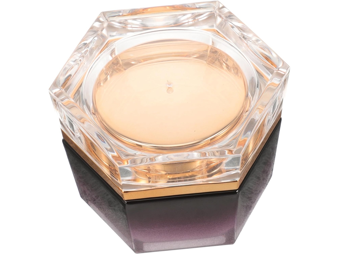 Tarro De Crema De Vidrio Violeta De 20 G Con Tapa Hermética, Envase Cosmético Portátil, Tarro Para Loción