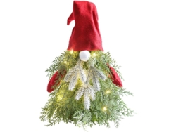 Mini Árbol De Navidad Pequeño Preiluminado Para Mesa Con Adornos, Verde, Navidad, Acción De Gracias