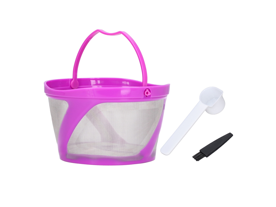 Cesta Filtro Café Reutilizable Para Máquina K-duo Con Malla Separadora De Residuos Estilo Taza