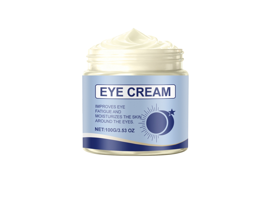 Crema para el contorno de ojos con cafeína para reducir la hinchazón y las líneas de expresión.