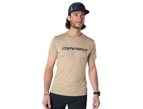 Camiseta de Hombre DYNAFIT Traverse Beige (L)