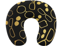 Almohada Accesorios Gafas Negro Espuma Viscoelástica Viscoelástica Fácil Relajación Cómodos