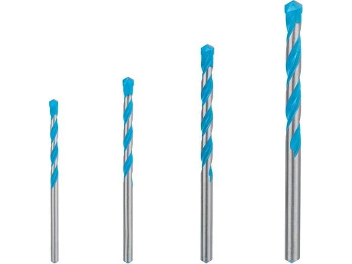 Conjunto de Brocas BOSCH Cyl-9 Expert Multiconstruction - 4-5-6-8 mm - 4 Un para Conjunto de Taladros de Impacto