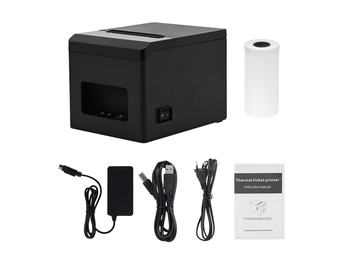 Impresora Térmica Pos 80mm Con Corte Usb+lan Para Restaurante Tienda