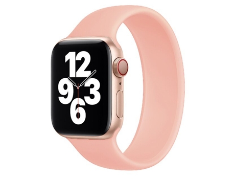 Correa Solo SiliconSense para Apple Watch Series 9 Aluminio - 41 mm (muñeca: 177-200 mm) - Rosa