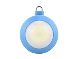 2026-luz De Camping Redonda Super Brillante Cob Led Con Gancho Para Exteriores Y Tiendas De Campaña Azul
