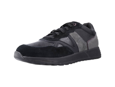 Zapatos de Hombre GEOX Molveno Tecido Negro (42)