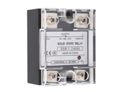 Relé De Estado Sólido 80a Dc Para Ac 3-32vdc Controle 24-480vac Carga