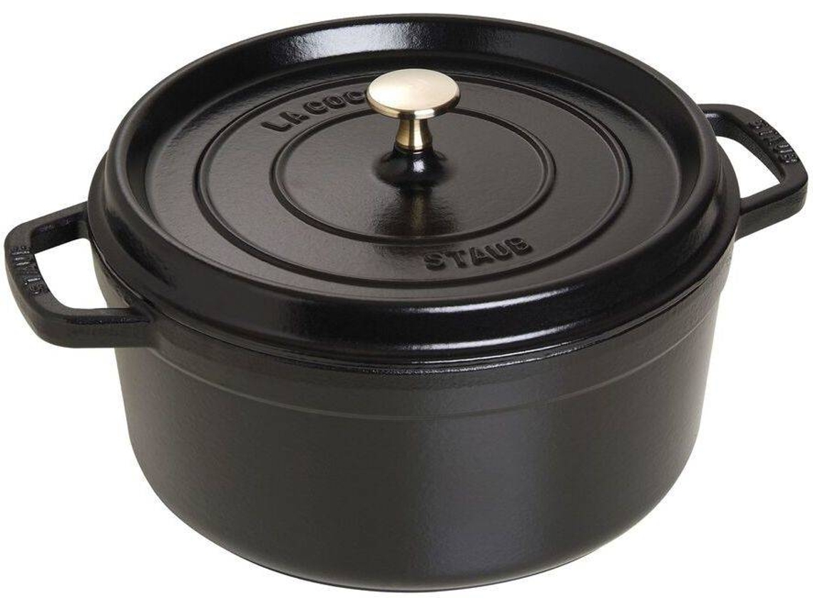 Cacerola STAUB (Negro - Hierro Fundido - 26 cm)