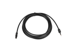Cavo De Áudio Óptico Digital Fibra Óptica 3 Metros Para Dvd Cd Ps2 Ps3 Tv Amplificador