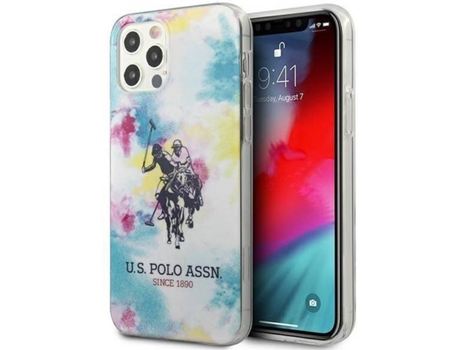 Funda Apple iPhone 12/12 Pro US POLO Original (Multicolor)
