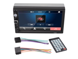 Reproductor Mp5 Para Coche De 7 Pulgadas Con Pantalla Táctil, Bluetooth, Mirror Link Y Mando A Distancia Para Android.