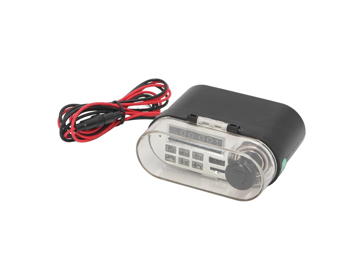 Altavoz Impermeable Para Motocicleta, Carga Rápida, Cargador Usb Para Teléfono Con Enchufe Para Encendedor De Cigarrillos
