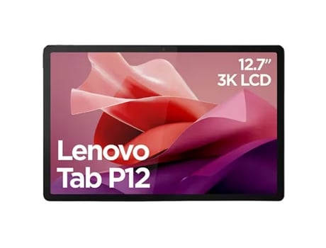 Tablet LENOVO P12 TB370FU (Gris - 8 GB RAM - 12,6 - 12,7 - 256 GB)