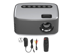 Proyector De Vídeo Portátil 1920x1080p Mini Proyector De Cine En Casa Hd Con Luz Led Enchufe Británico 100-240v