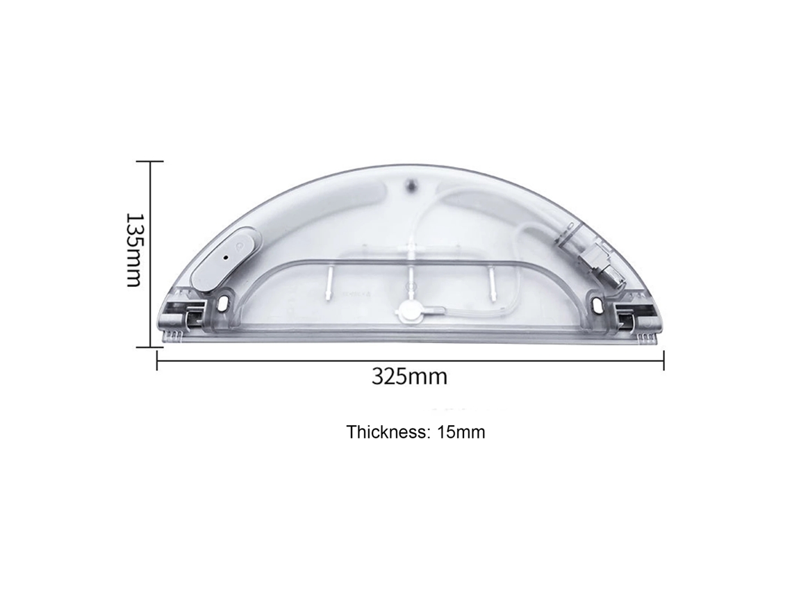 Tanque de agua para aspiradora Xiaomi Mijia 1C Stytj01Zhm, piezas de repuesto para tanque de agua controlado eléctricamente, 1 unidad
