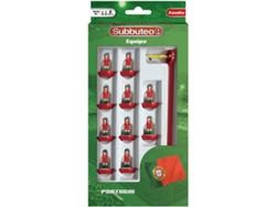 Piezas de Juegos de Mesa ELEVE11FORCE Subbuteo Equipa Feminina Equipamento Vermelho (Edad Mínima: 6 Años)