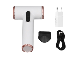 Secador De Pelo Inalámbrico Recargable Por Usb De 200 W Y 15600 Mah, Portátil Y Potente, Con Boquilla Para Viajes Y Uso Doméstico.