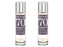 Set de 2 CARAVAN perfume de hombre nº70 - 150ml