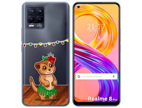 Carcasa Realme 8 4G / 8 Pro TUMUNDOSMARTPHONE Dibujos Transparente Multicolor