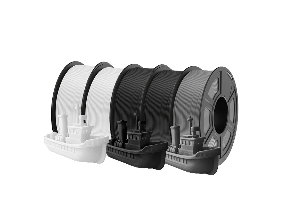 Filamento para impresora 3D, ecológico, alta calidad de impresión, Play 2bk 2wt Gy OEM