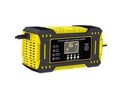 Cargador De Batería Para Coche - Cargador De Batería - Cargador De 12v 6a - Amarillo