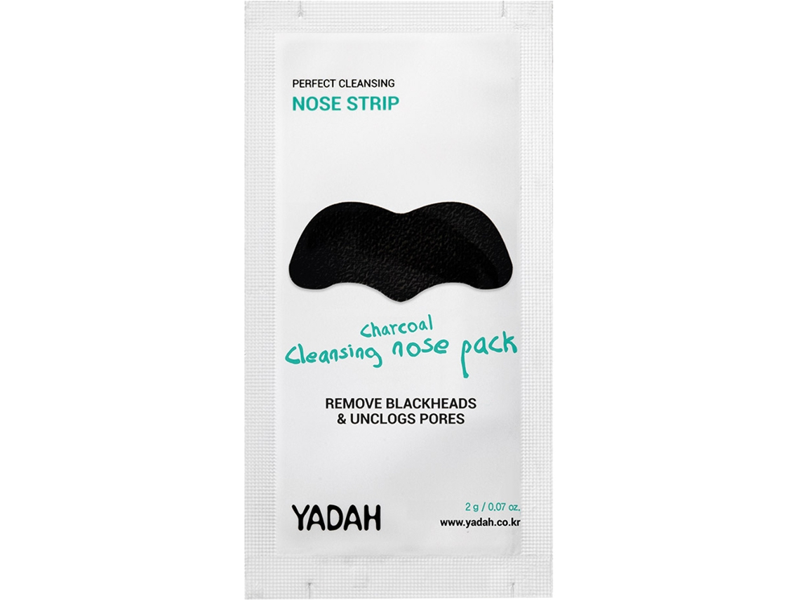 Charcoal Cleansing Nose Pack 10 X 2 Gr YADAH